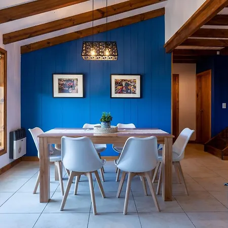 Oliver Mountain Home Blue San Martin de los Andes Exterior photo